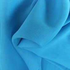 Ткань Шифон (бирюза голубая)
